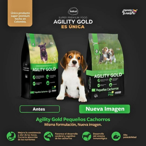 Mr. Odin - Agility Gold Verde Pqñ.Cach X 1.5 Kg - Image 2