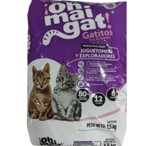 Mr. Odin - Ohmaigat Morado Gatitos X 1.5 Kg