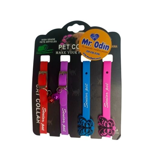 Mr. Odin - Collar Plastico Gato