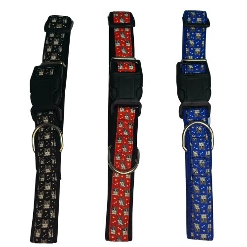 Mr. Odin - Collar Tela Grande Perritos